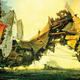 Illustration for article titled Massive Crabfort Crushes Your Landscape